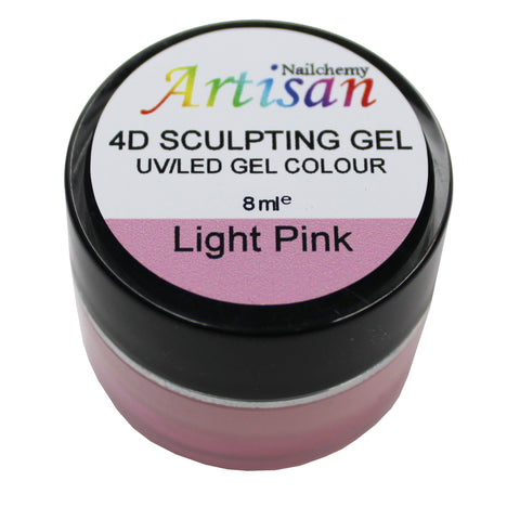 Artisan 4D Sculpting Gel - Light Pink 8ml