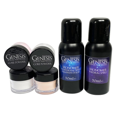 Genesis Acrylic HEMA FREE Nail System Trial Kit