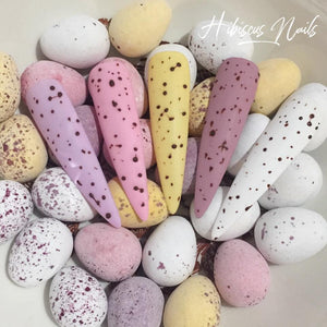 How to create Mini Egg Nails – Easter Nail Art Design