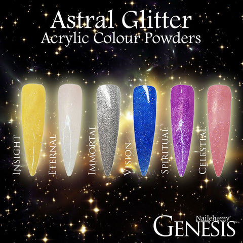 Astral Glitter Collection - Genesis Acrylic Colour Collection