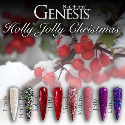 Holly Jolly Christmas - Genesis Coloured Acrylic Collection