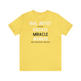 Nail Artist Badass - Unisex Short Sleeve T-Shirt