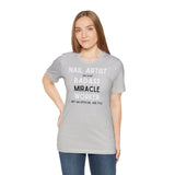 Nail Artist Badass - Unisex Short Sleeve T-Shirt