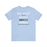 Nail Artist Badass - Unisex Short Sleeve T-Shirt
