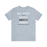 Nail Artist Badass - Unisex Short Sleeve T-Shirt