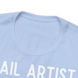 Nail Artist Badass - Unisex Short Sleeve T-Shirt