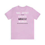Nail Artist Badass - Unisex Short Sleeve T-Shirt