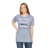 Nail Artist Badass - Unisex Short Sleeve T-Shirt