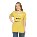 Nail Artist Badass - Unisex Short Sleeve T-Shirt