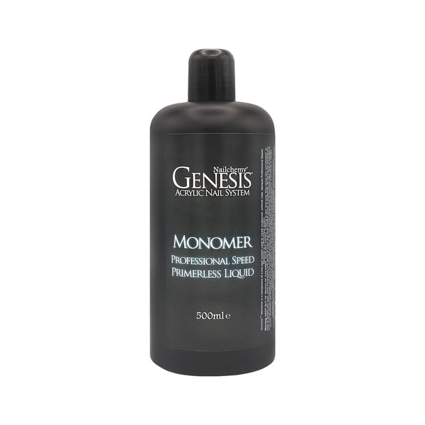 NEW FORMULA -Professional Speed Primerless HEMA FREE Liquid Monomer - Genesis Acrylic Nail System