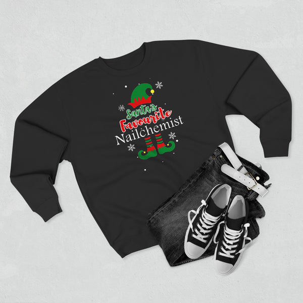 Santa's Favourite Nailchemist Elf Sweatshirt