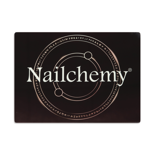 Nailchemy logo on a black background