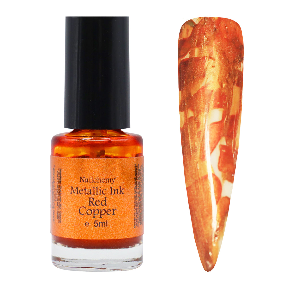 Metallic Ink - Red Copper- 5ml – Nailchemy Limited