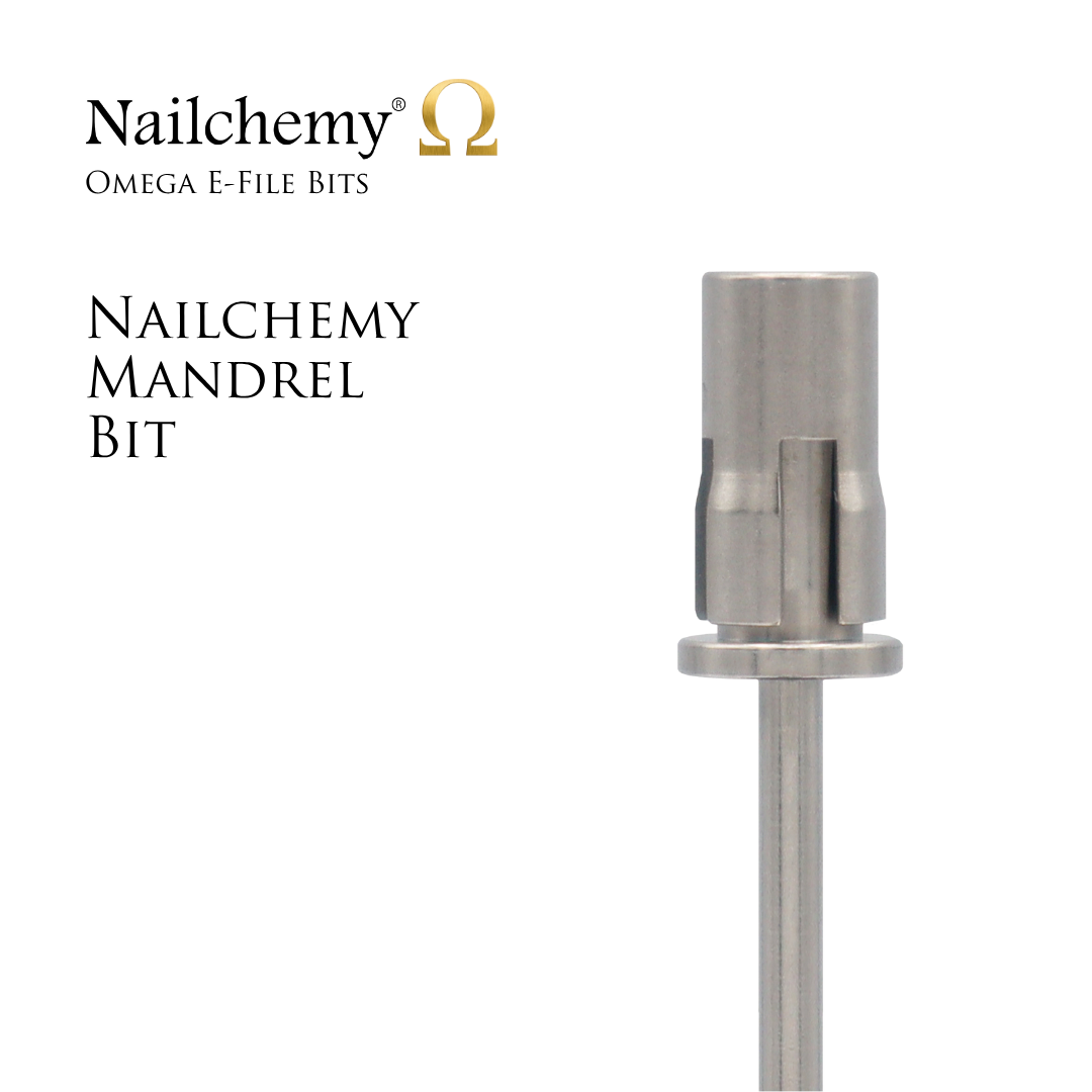 Nailchemy Mandrel Bit – Stainless Steel E-File Mandrel for Sanding ...