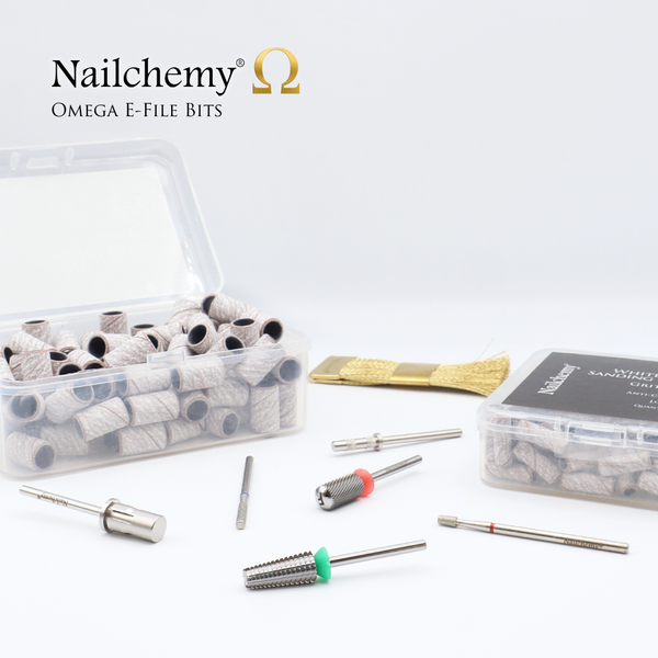 Nailchemy Russian Manicure MEGA E-file bit bundle