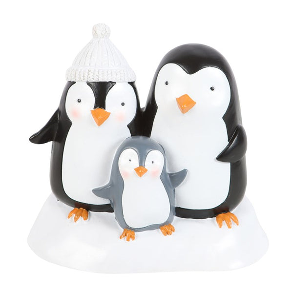 Penguin Family Resin Ornament