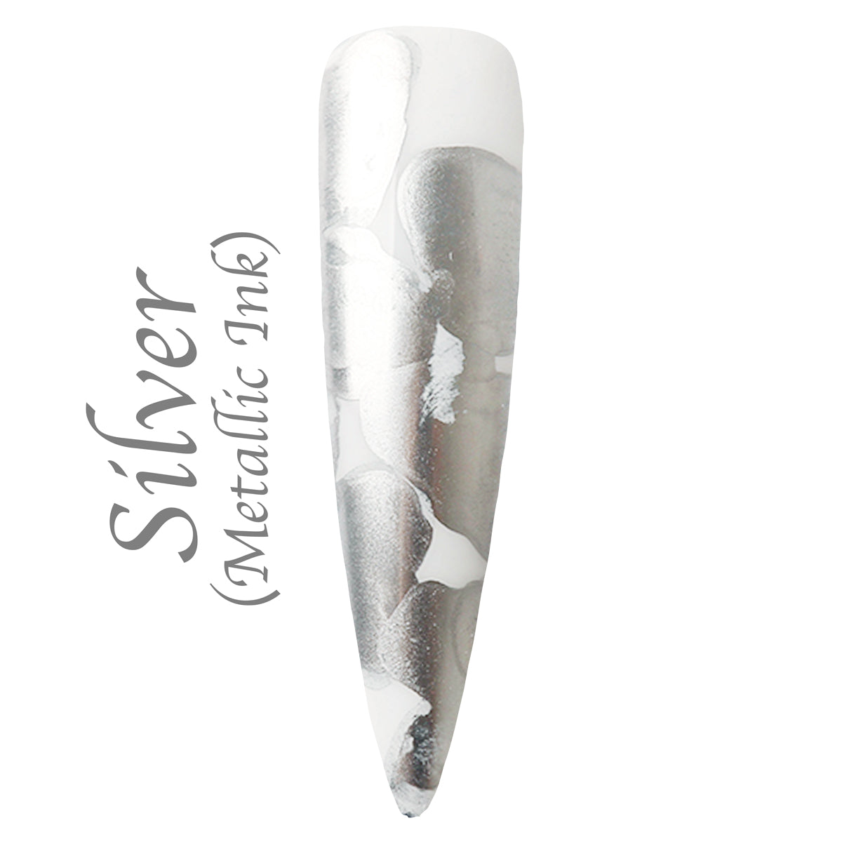 Metallic Ink - Silver - 5ml – Nailchemy Limited