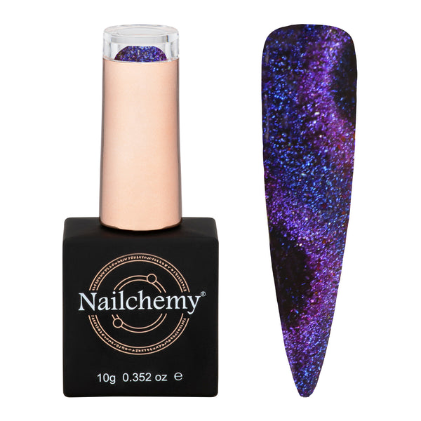 Twilight Waltz - Masquerade Collection - Chameleon Flake CAT EYE HEMA FREE Gel Polish