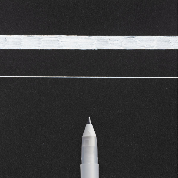 Sakura Gelly Roll Basic White Gel pen 05