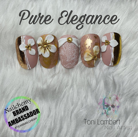 ONLINE Pure Elegance Nail Art Workshop - with Toni