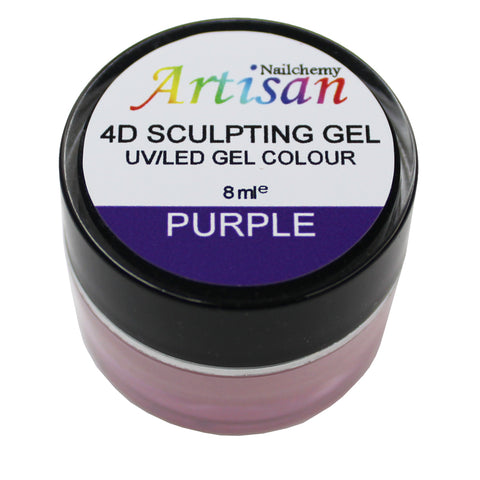 Artisan 4D Sculpting Gel - Purple 8ml