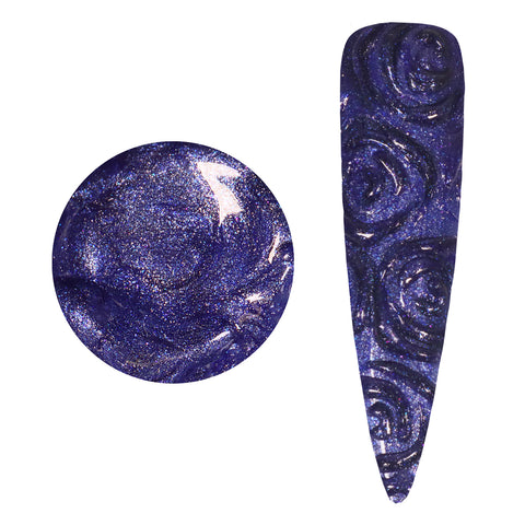 Metallic Blue 3D Embossing Gel 5g