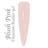 Blush Pink - Titanium - Soak Off Builder Gel - 15ml