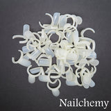 50 x Opaque Bottle Lid Display Clip On Tips