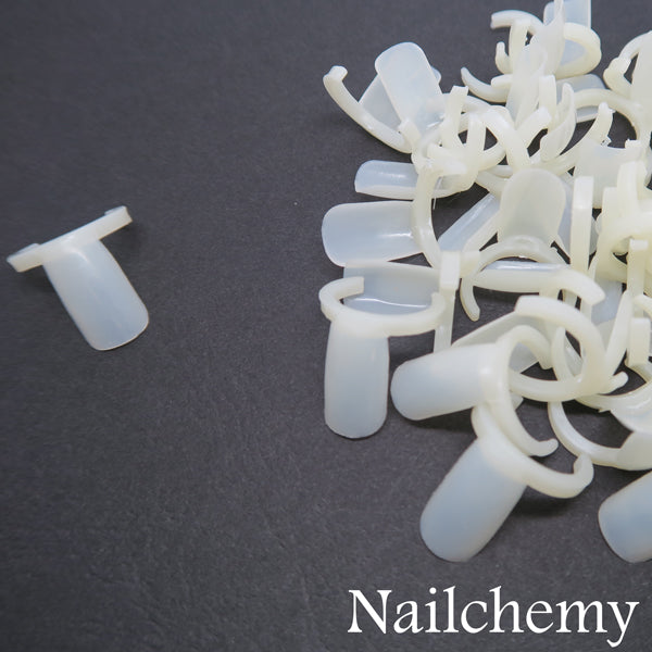 50 x Opaque Bottle Lid Display Clip On Tips