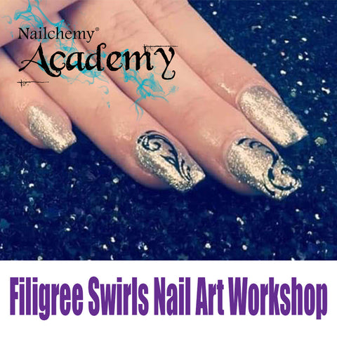Filigree Swirls Nail Art Workshop Level 2
