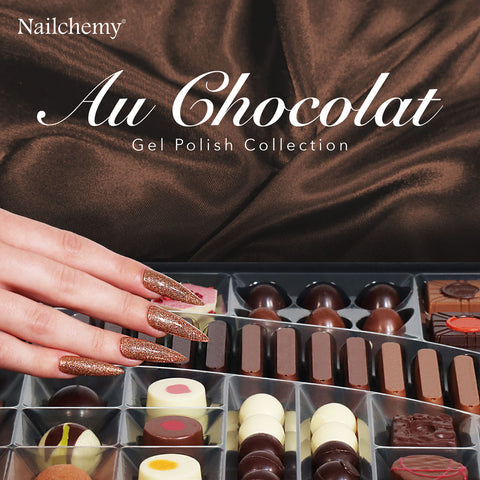Au Chocolat Collection - Soak Off Gel Polish - Full Set