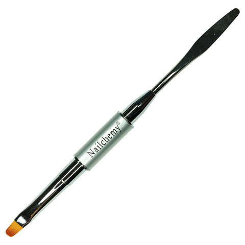 #6 Oval Gel Brush and Spatula combo tool