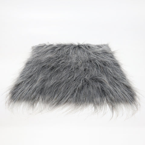 Grey - Faux Fur Display Mat