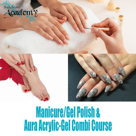 Manicure, Gel Polish & Aura Acrylic-Gel Combination Course