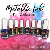 Metallic Inks - Full Collection - 15ml
