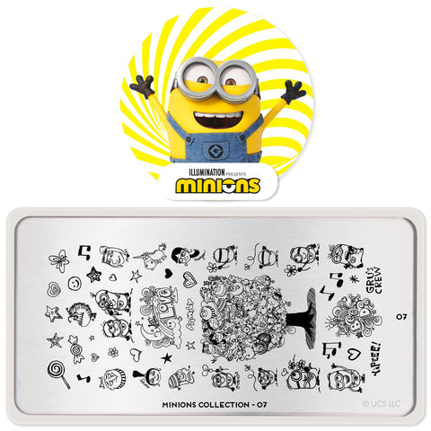 Minions 07 - Special Edition Stamping Plate - MoYou London