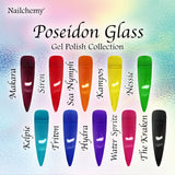 Poseidon Glass Gel Polish Collection - Full Set