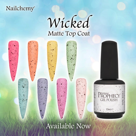 Wicked - Egg Shell Matte Topcoat - Prophecy Gel Polish