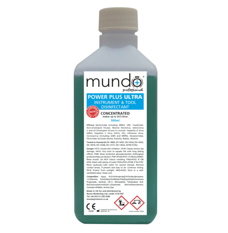 Mundo Power Plus Ultra Tool Disinfectant SC 500ml