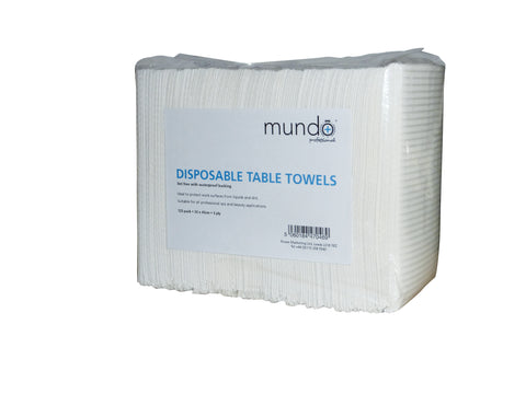 Mundo Disposable Table Towels - 125 Pack