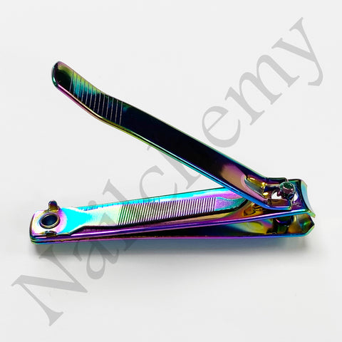 Nailchemy Toenail Clippers With Metal File (Rainbow)